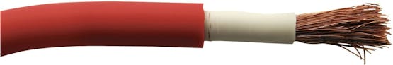 STANDARD BATTERY CABLE 4 GA. RED 50FT