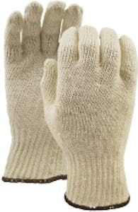 White Knight string knit cotton glove XL